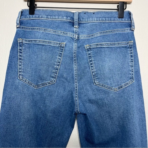 Gap Women Jeans 28" Mid Wash Mid Rise Baby Boot Stretch Denim Coastal Cowgirl - Picture 6 of 11